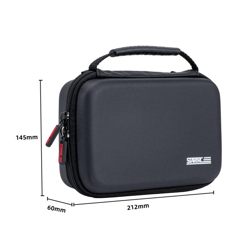 For DJI Osmo Pocket 4 STARTRC Portable Carrying Case Molded All-round Set Storage Bag (Black)
