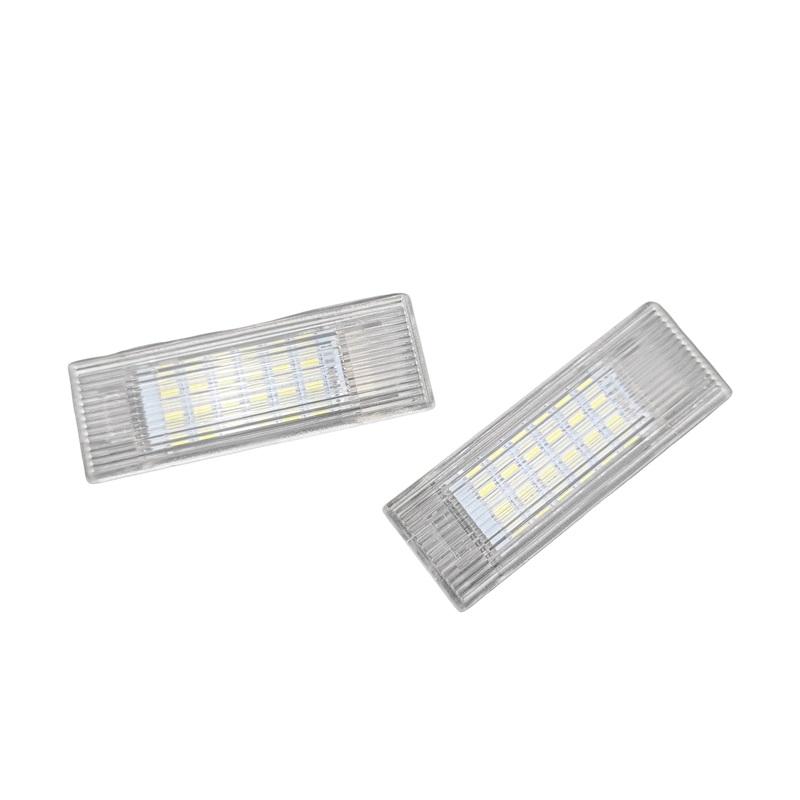 2x LED Door Courtesy Footwell Light Luggage Trunk Glove Box Lamp For BMW F20 F21 F30 F31 F34 F32 F10 F11 F07 F15 F26 E84