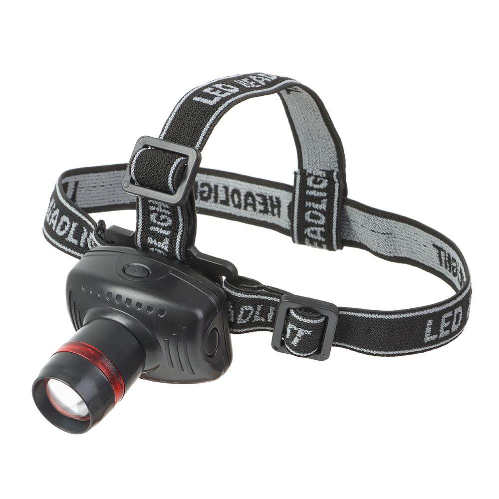 Portable Forehead Torch Lanterna Zoom Cycling Lights Flashlight Headlight LED Head Lamp