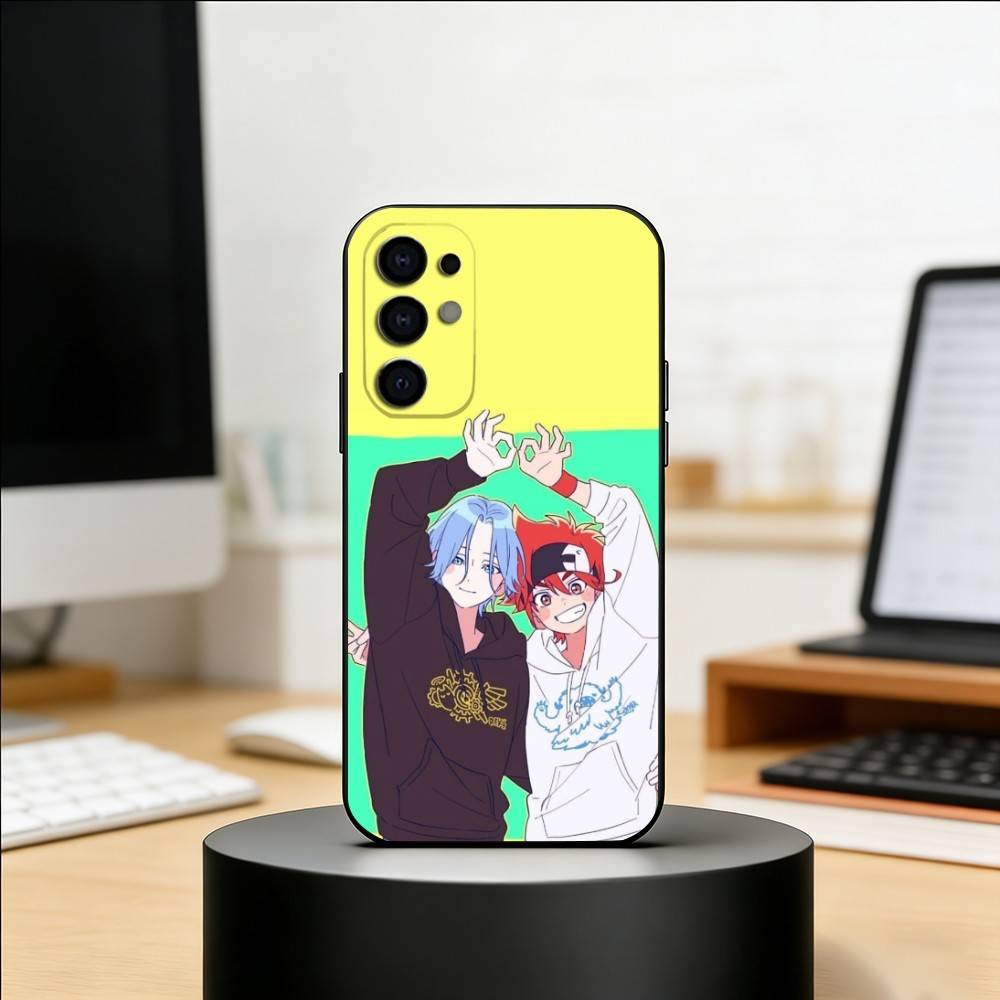 Чехол для телефона S-SK8 Аниме The InfinityS Черный Силиконовый Мягкий Для Samsung S25,S24,S21,S22,S23,S30,Ultra,S20,Plus,Fe,Lite