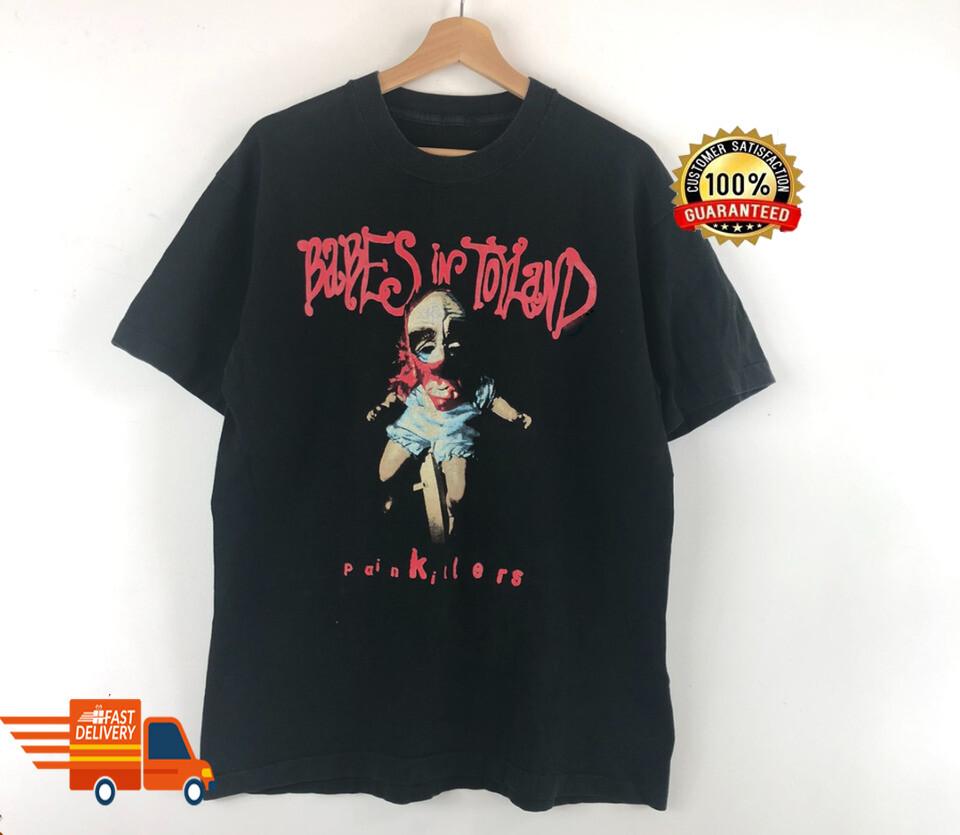 Babes in Toyland Men T-shirt Black Unisex Cotton All Sizes Unisex T-Shirt