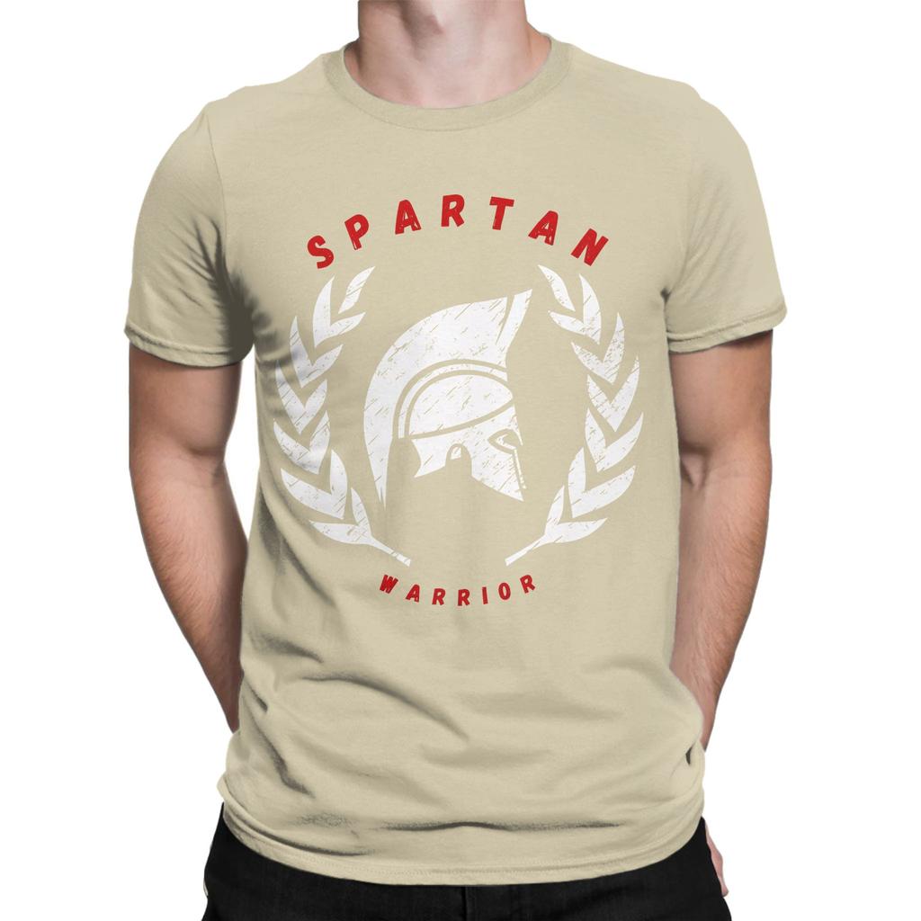 Spartan Warrior Funny Graphic 100 Cotton Tshirt Spartan Tees Tops For Unisex