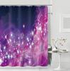 Современная занавеска для душа, модная блестящая занавеска для душа, полиэфирная ткань, водонепроницаемая занавеска для ванной, занавеска для перегородки ванной комнаты, 12 крючков