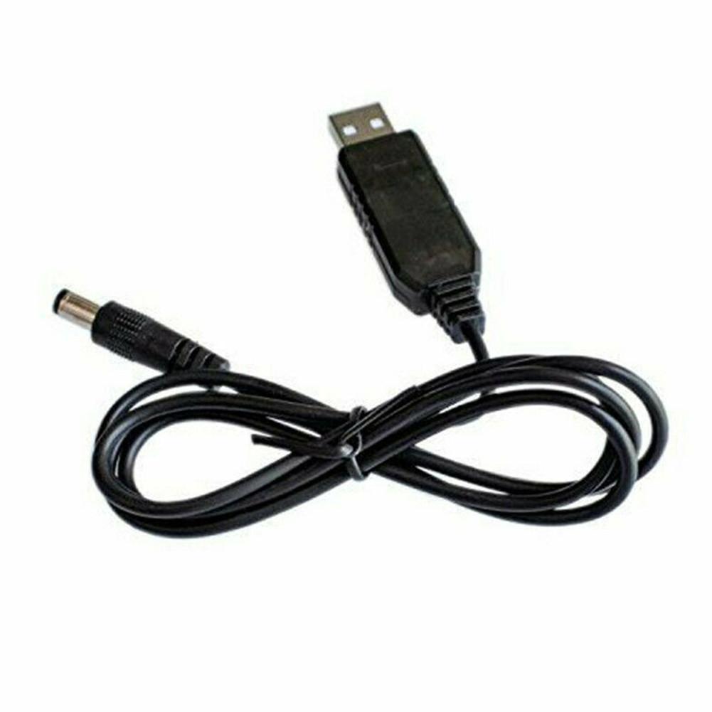 USB на DC 5.5x2.1мм Для повышающего кабеля для преобразования 5В в 9В 12В Роутер Power Bank Вентилятор Свет Динамик Радиатор Портативное питание
