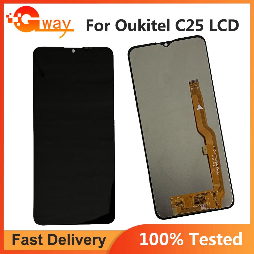 Полная сборка LCD-экрана и дигитайзера для Oukitel C25