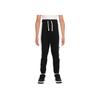 Color-Block Elastic Waist Drawstring Training Joggers Kids Bottoms Black DM8062-010