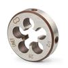 New HSS 1/2-28 UNEF 5/8-24 UNEF Hand Tap Round Die Cut Right Hand Tapping Cutting Tools Metalworking Tap Die Tools Set