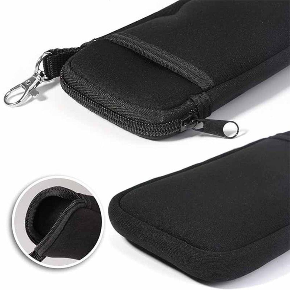 with Buckle Portable Glasses Case Portable Eyeglass Pouch Dustproof Zipper Phone Bag  Coin Storage