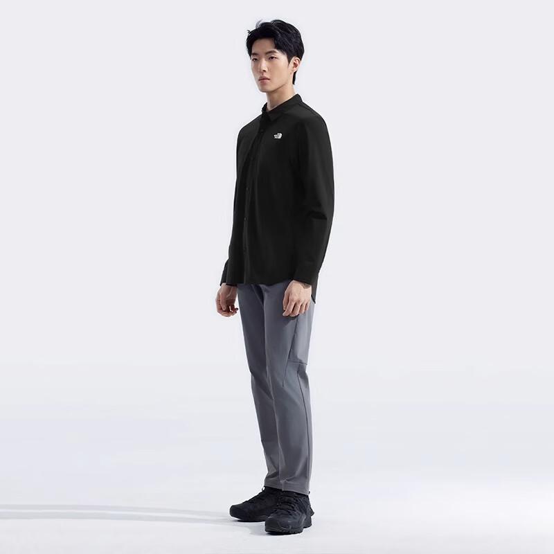 The North Face Мужская весенне-летняя рубашка с длинным рукавом для активного отдыха