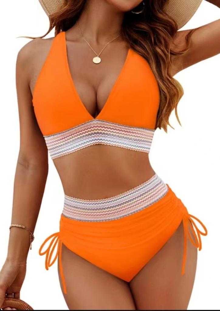 Swimsuit Ladies Sexy Sexy Bikini High Waist Skinny Blast Split Swimsuit