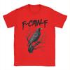C F Black Crow FCaw F Funny Black Bird Saying Meme T Shirt Unisex  Cotton Vintage TShirt O Neck Tee Shirt Short Sleeve Tops