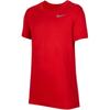 Team Legend Comfortable Quick-Dry Crew Neck Short Sleeve Kids Tops University-Red IB8678-657