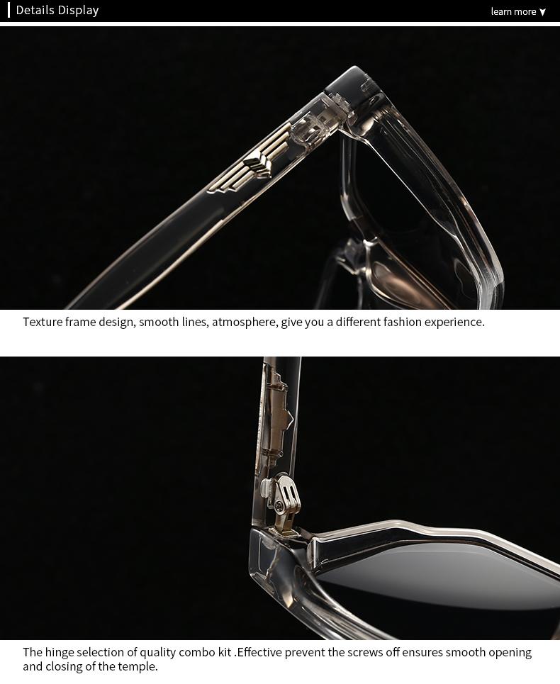 Foreign Trade Popular Sunglasses For Men With Rice Nails European And American Street Photography Ins Popular36012