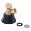 High Pressure Pesticide Sprayer Nozzle Adjustable Copper Water Outlet Nozzle For Flower Grass Sprinkling