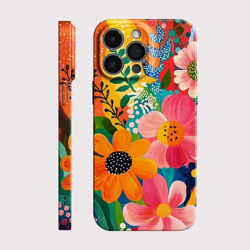 Роскошный Чехол Clmj Swag Цветок для Телефона Oppo Realme C75 C63 C65 C67 C53 C35 C33 C20 C21Y C30S 9 8 Pro Plus 4G 5G Жесткий PC Чехол