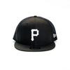 New Era 9FIFTY Black White Snapback Mesh Pittsburgh MLB & Cap, Pirates,