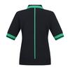 SUPERIOR Women'S Collared Short Sleeve Sweater Navy (Iw0Ftsy20149)