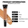 8ml Tube Concealer for Under Eye Circles & Dark Spots – Full Coverage Foundation Stick for Face Contouring & Acne Scar Camouflage