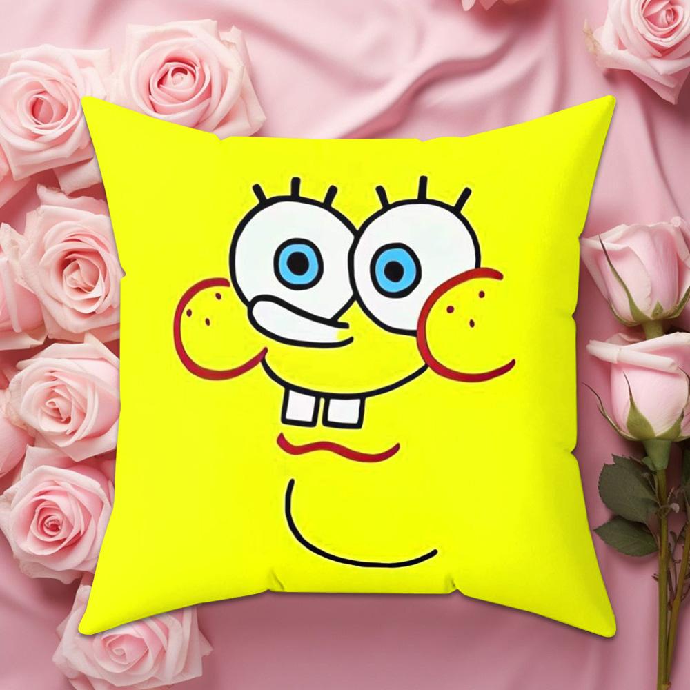 Ssponges Bbobs Cushion Covers for Living Room Cushions Cover Interior Decoration Personalized Gifts Pillow Cases Decorative