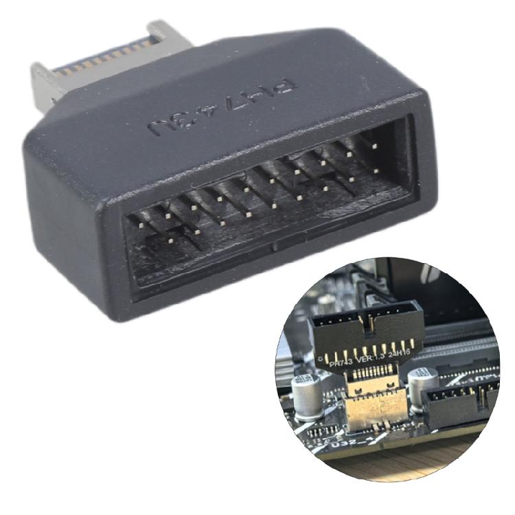 USB 3.0 19Pin 20Pin на USB C Header Адаптер, Вертикальный Тип E Конвертер для Материнских Плат