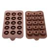 3D Donut Silicone Gummy Mold 15 Cavity Donut Ring Maker Mold Kitchen Tools