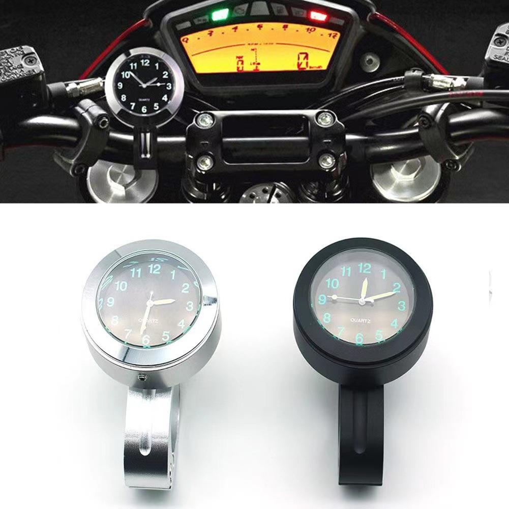 Waterproof Motorcycle Handlebar Clock Electric Car Clock Shockproof Watch Handlebar Watch Motorcycle Accessories Parts