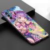 Game Project Sekai Black Silicone Phone Case For Samsung Galaxy S23 S21 S20 FE S24 S22 Ultra S10E S10 S9 S8 Plus