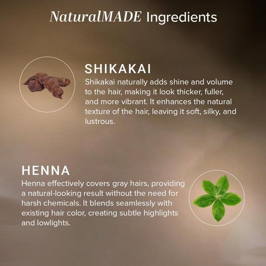 KHADI NATURAL Dark Brown Hair Colour | Herbal Hair Colour | Natural Hair Powder For Dark Brown Hair | Suitable For All Hair Types, 1 Count