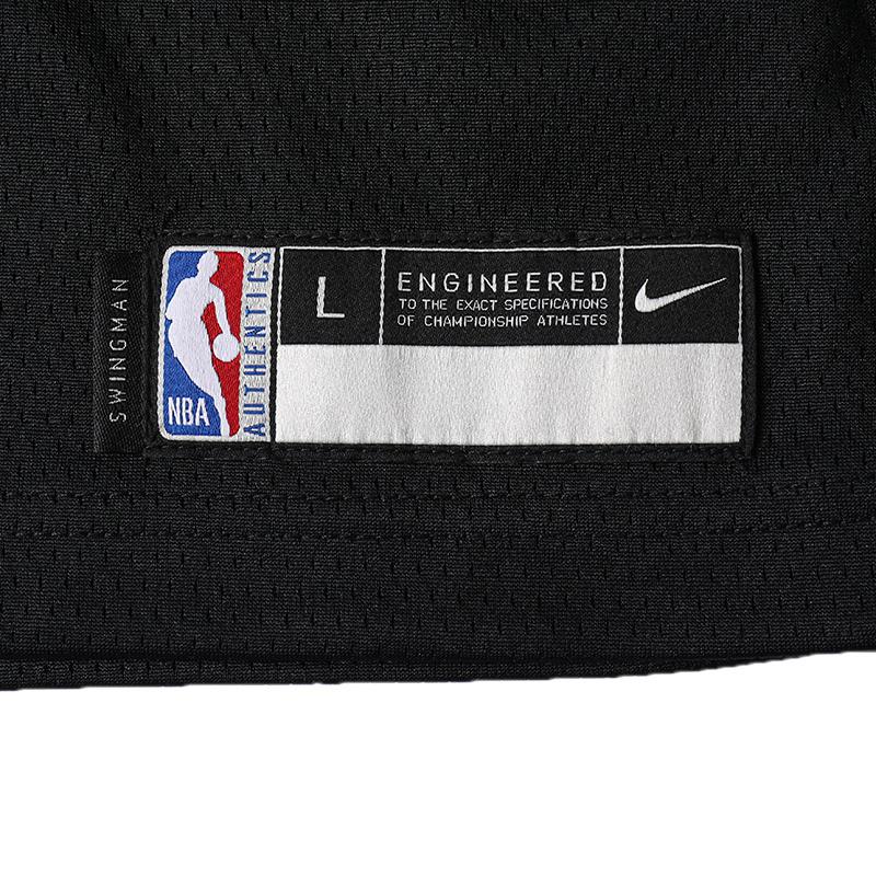 Nike Повседневный спортивный костюм Brooklyn Nets Durant 7 с принтом V-образный вырез для соревнований, тренировок, отдыха на природе, модный жилет для детей, топы, черный 3Z2B7BZ2P-NYNKD