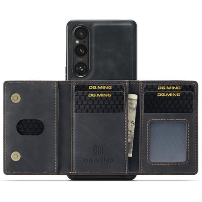 Серия DG.MING M2 для Sony Xperia 1 VI Чехол PU+PC+TPU Чехол для телефона Съемный кошелек