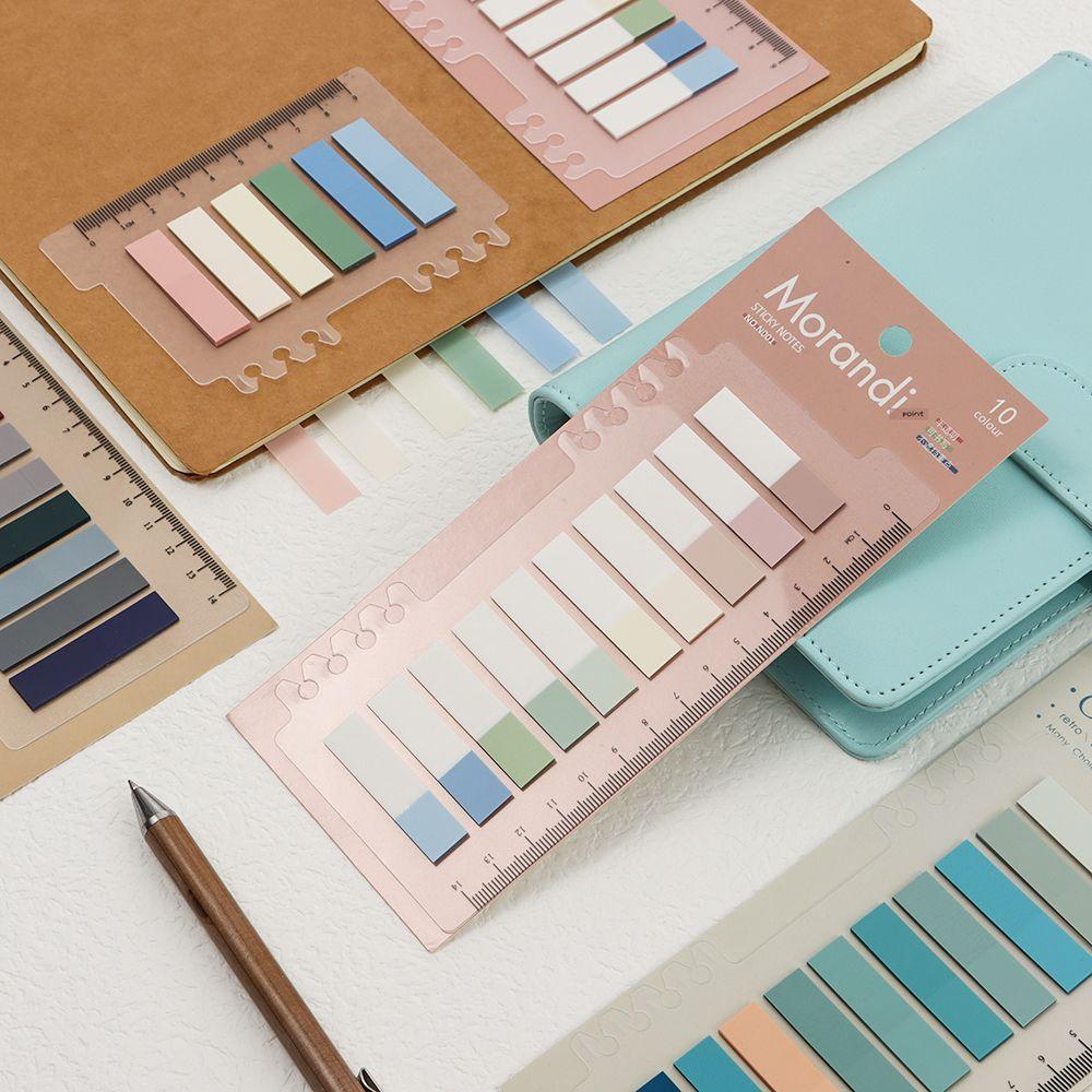 Fashion Tab Strip Index Flags Label Bookmark Sticky Notes Paster Sticker Loose-leaf Memo Pad