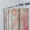 Современная шторка для душа с абстрактным расписным дизайном розового и белого цветов для декора дома (180X240См)