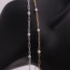 14K Gold Filled/S925 Silver 5.5*2mm Paperclip Chain Beaded 3.5mm Fresh Water Pearl for DIY Permanent Necklace Bracelet Jewelry