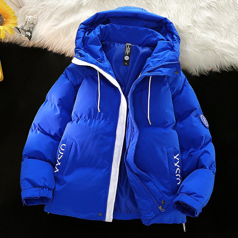 8028 Young Men's Hooded Thick Winter Sports Coat