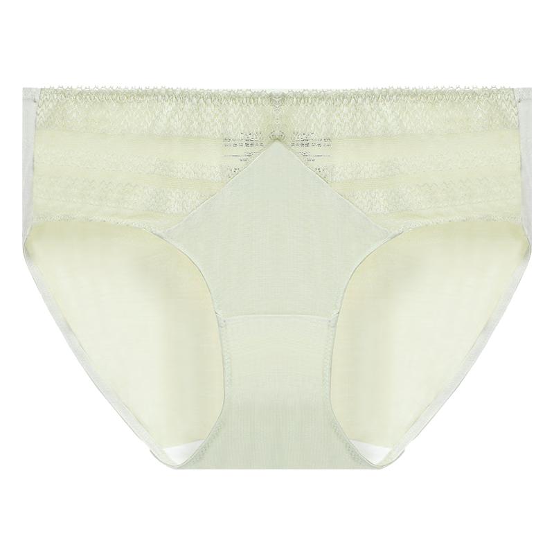 Женские трусы-слипы из модала с кружевом, средней посадки Anlifang