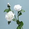 Simulation flower feel moisturizing 3 heads orchid heart rose home decoration shooting prop flower