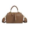 Bag Women's 2026 New Popular Korean Versatile Messenger Bag Fashion Portable Solid Color Boston Pillow Bag