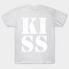 Футболка женская Kiss Harajuku Print Kawaii футболка летняя с коротким рукавом женская футболка топ футболка