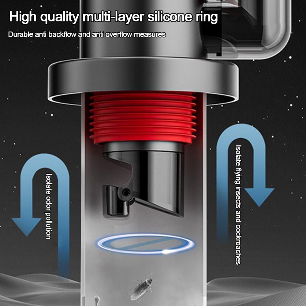 Anti Odor Kitchen Basin Sewer Branch  Washing Machine Drainage Supplies