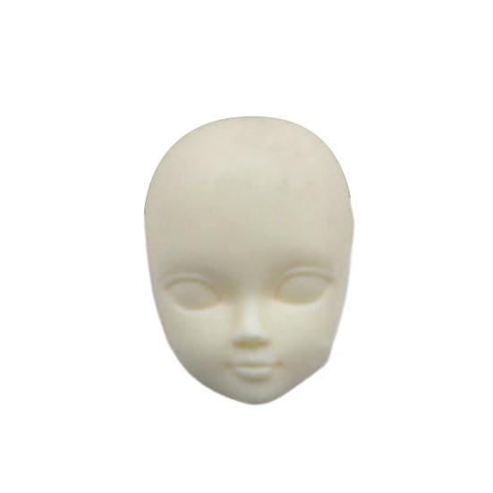 Силиконовая форма «сделай сам», помадка, голова куклы, лицо, выпечка торта, шоколадные аксессуары