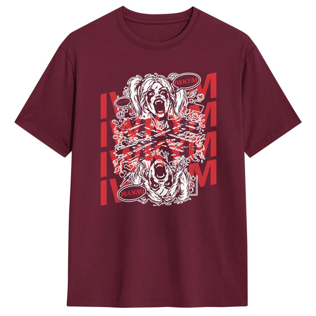 26Dungeon Crawler Carl SaUnisextha IWKYM TShirt Summer Harajuku TShirts Unisexs Cotton O Neck Plus Size Clothes ShortSleeved Tshirt
