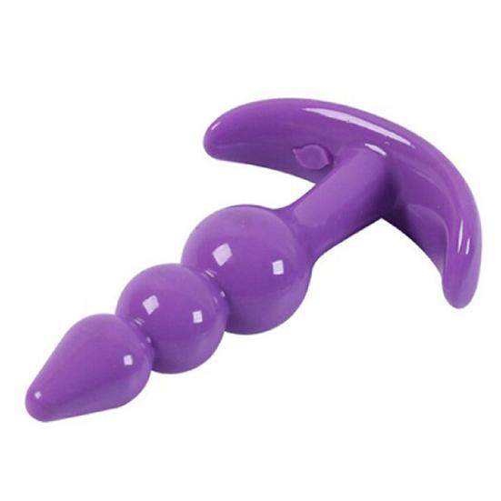 Анальный массажер Креативный анти-выцветающий прозрачный универсальный анальный штекер для дома