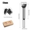 Three-Tooth Hinge Boring Bit 12-22mm Hole Saw Cutter New Forstner Woodworking Tools