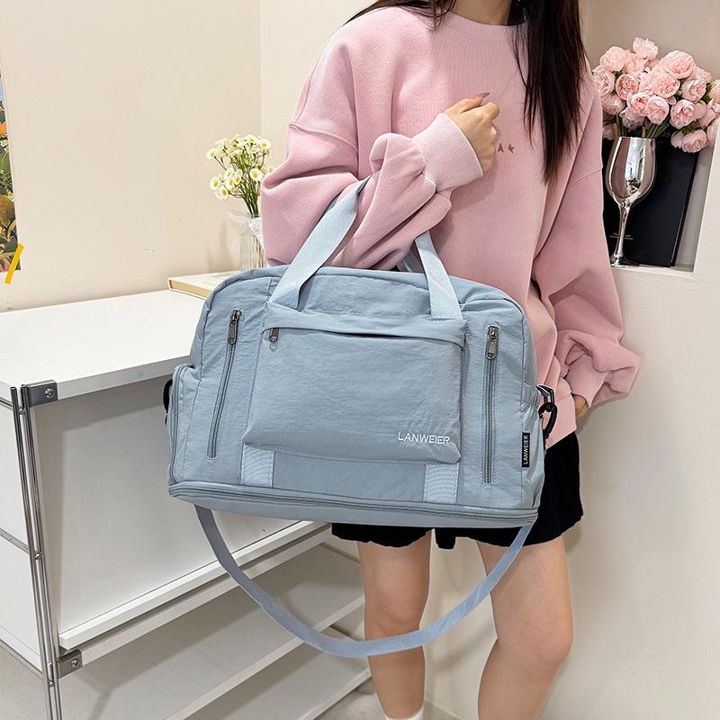 Расширяемая женская легкая сумка для йоги и путешествий – Прочная, повседневная фитнес-сумка для коротких поездок