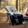 Nagi Seishiro BlueLock Theme Printed Blanket - Perfect for Couch, Bed, Travel & Outdoor Use | Machine Washable, Cozy & Durable.