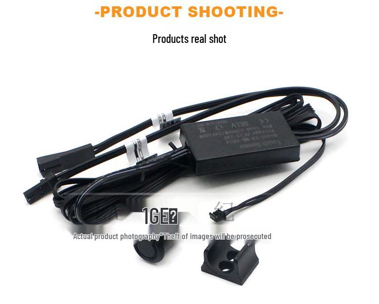 Detachable Touch Switch for DC12-24V LED Cabinet Light