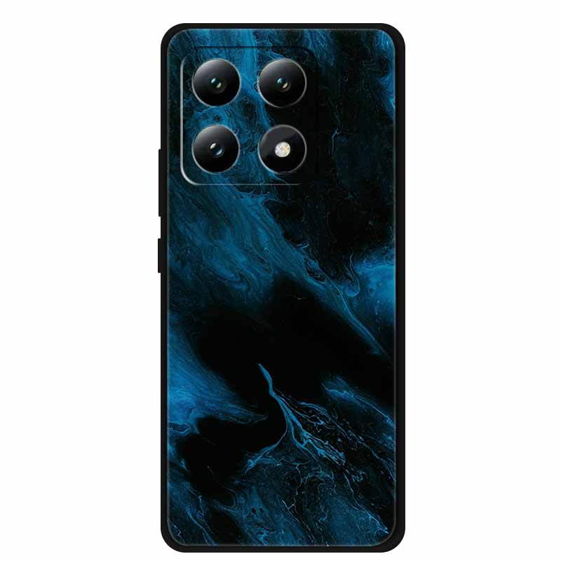 Для Xiaomi 15T 5G Чехол Цветы Мягкий Силикон ТПУ Задняя Крышка Для Xiaomi 15T Pro 5G Capa Boho Цветная Защита от Царапин