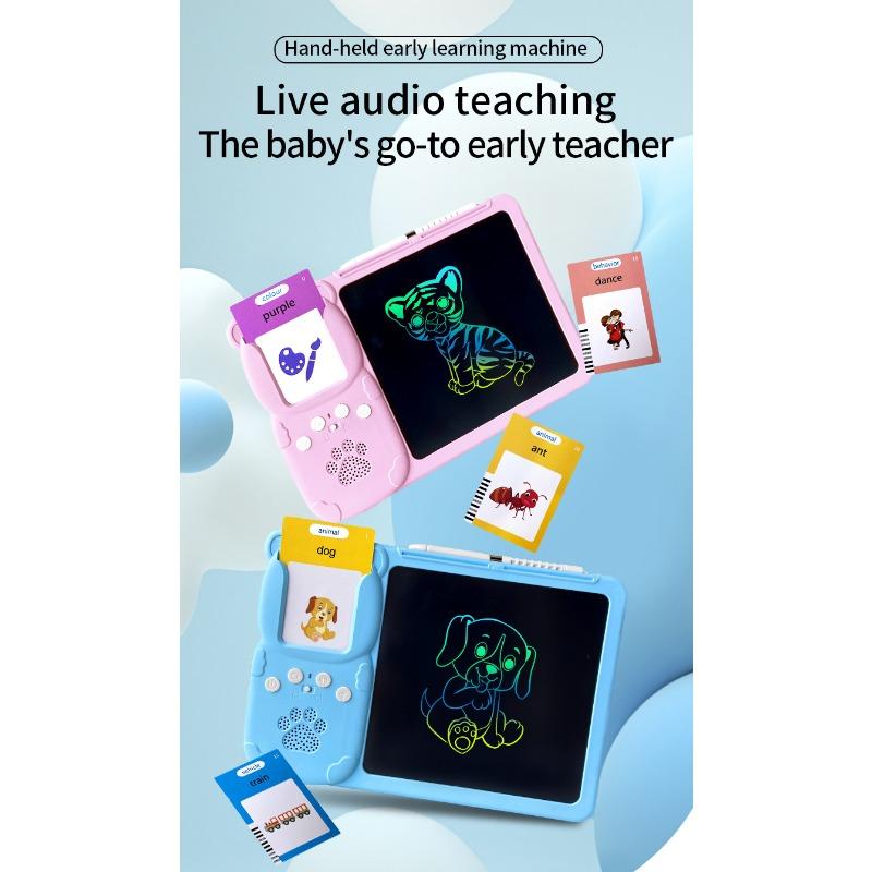 1 УПАКОВКА Детская ЖК-доска для письма Amazon Карта Машина для рисования Карта Граффити Доска для рисования Пазл Машина "Все в одном"