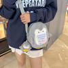 New Plush Cartoon Penguin Shoulder Bag 2025 New Girl Cute Student Going Out Oblique Span Bag Female