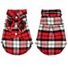 Plaid French Bulldog Puppy Cotton For Small Medium Dogs Cats Pets Supplies Dog Vest Dogs Shirt